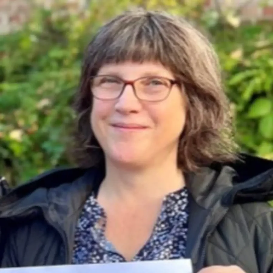 Das Bild zeigt ein Foto von Nicole Dettmer, Sozialkontor.